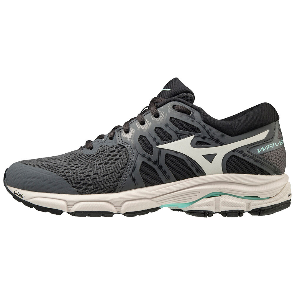 Mizuno Wave Equate 4 - Bayan Koşu Ayakkabısı - Gri/Beyaz Türkiye (QXISRE-832)